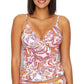 Ralph Lauren - FIESTA PAISLEY SURPLICE OTS CAMIKINI