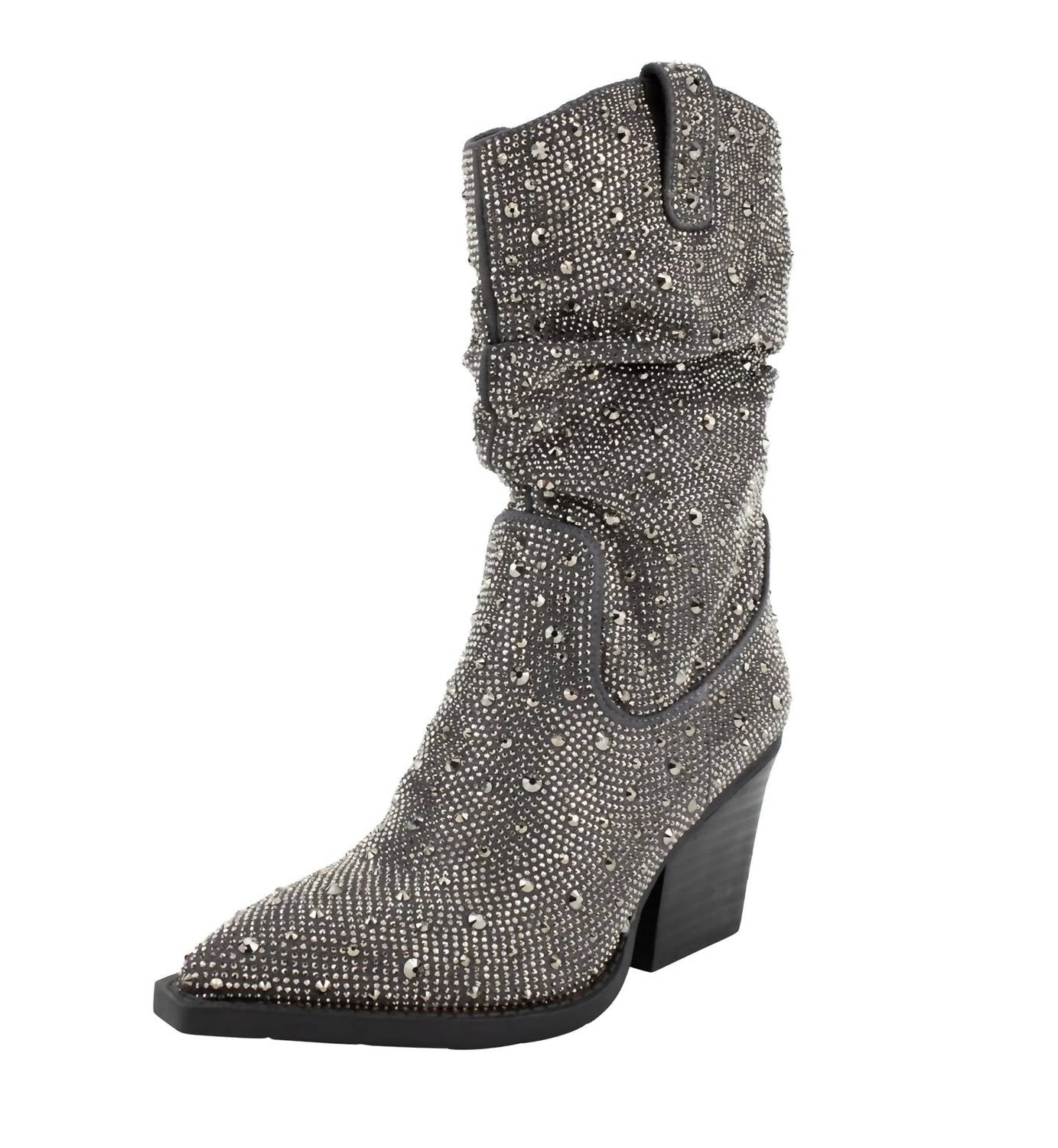 Very G - Women's Kady Slouch Crystal Boot