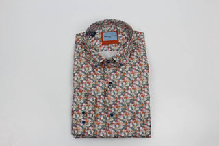 Dario Beltran - Men's Bande Long Sleeve Slim Fit Shirt