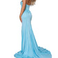Rachel Allan - Figure-hugging Strapless Prom Dress