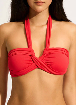 Seafolly - Halter Bandeau Bikini Top
