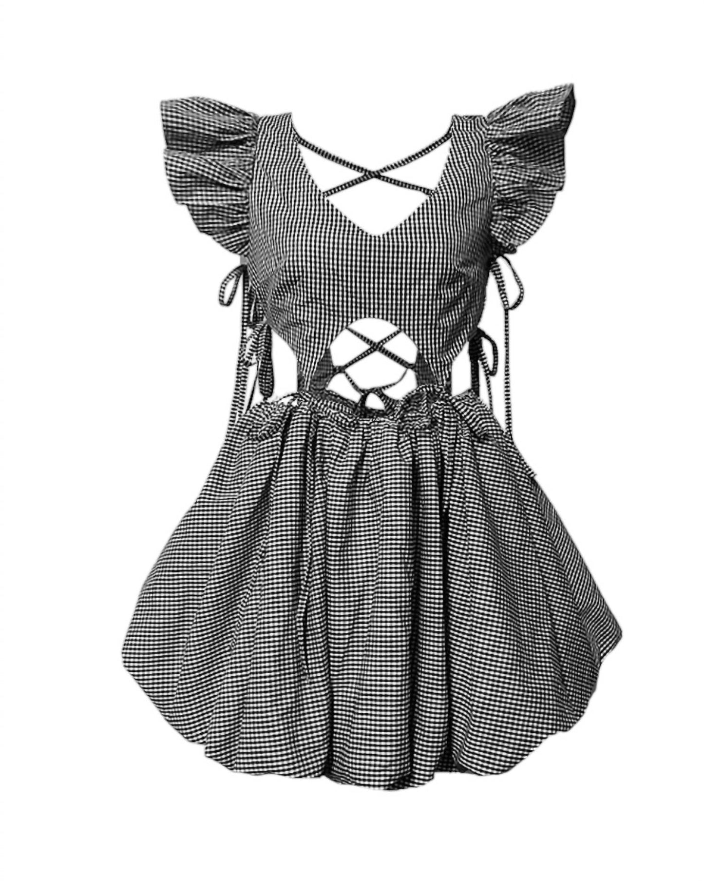 Allina Liu - Women's Iris Mini Dress