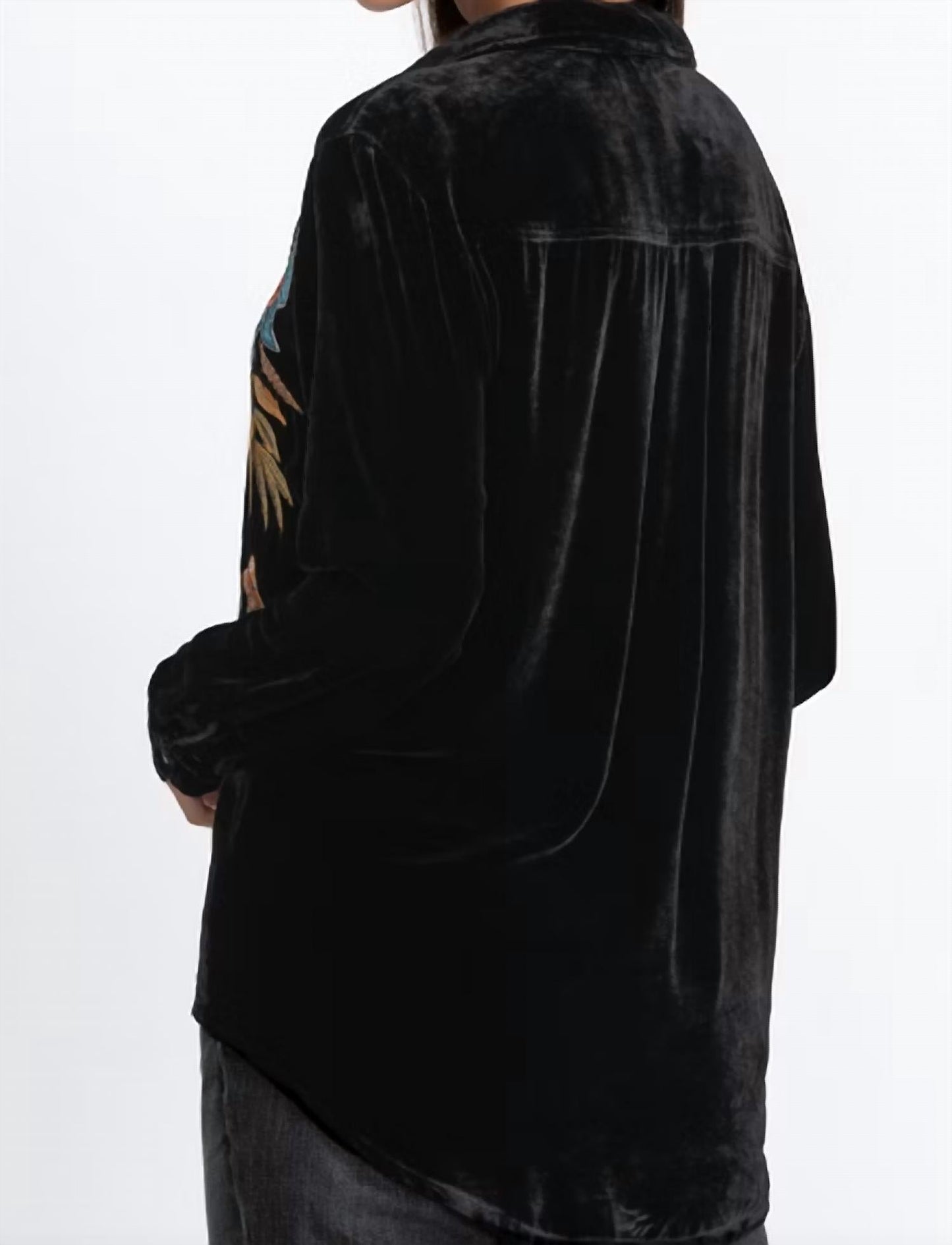 Johnny Was - Bianca Velvet Oversized Shirt