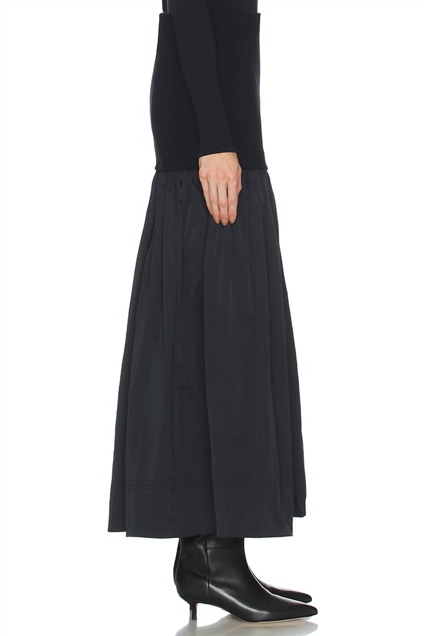 A.L.C. - Cami Mixed Media Maxi Skirt