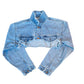 Knotwtr - Women's CyberTron Crop Top