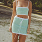 Soah - Women'skaia Crochet Mini Skirt