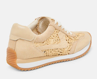 Dolce Vita - Women's Raffia Retro Jogger Sneakers