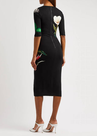 Alice + Olivia - Delora Midi Dress