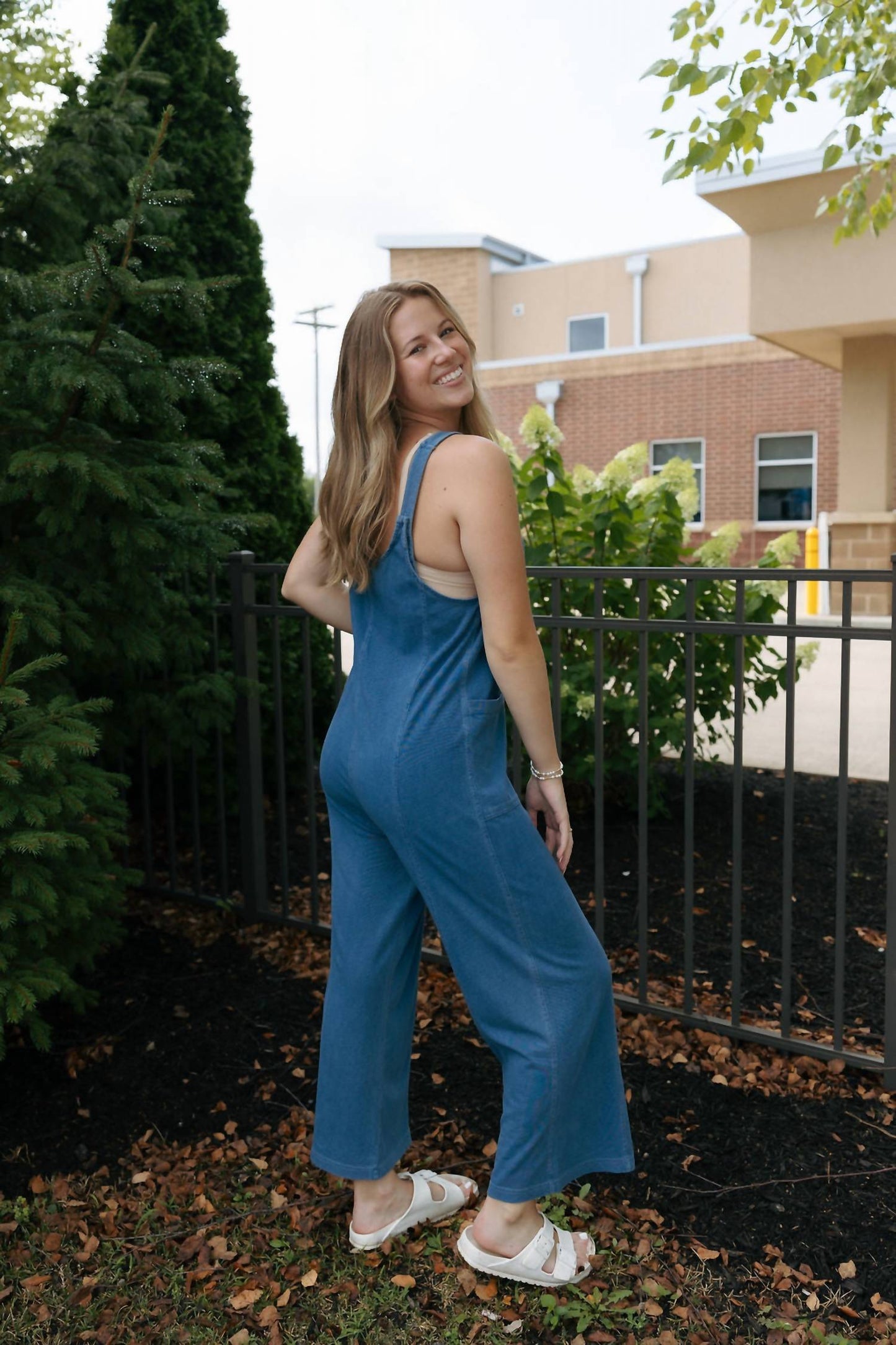 Z Supply - Everyday Jersey Denim Jumpsuit