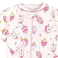 Baby Noomie - Girl's Happy Dreidel Zipper Footies