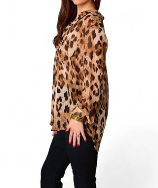 Buddylove - PORTIA LOOSE BUTTON UP TOP