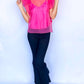 Buddylove - Kaycee Organza Ruffle Sleeve Top