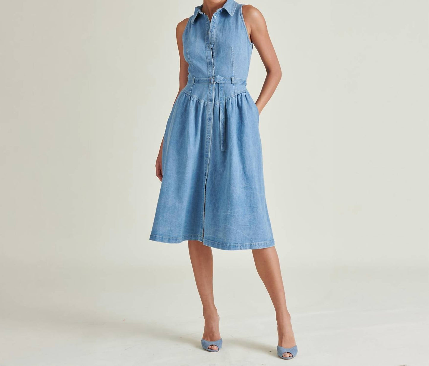 Steve Madden - Mary Sleeveless Midi Dress