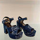 Etro - Platform Jacquard Sandal