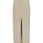 L'Agence - Maceline Pinstriped Maxi Skirt
