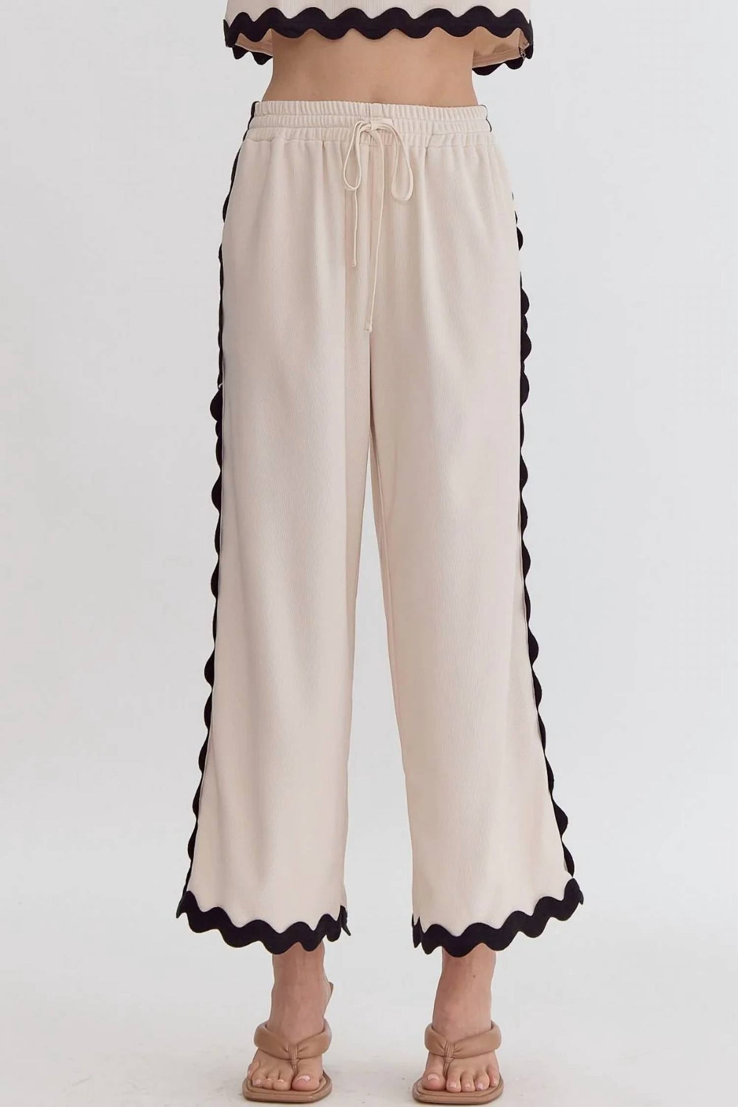 Entro - Ric Rac Top and Pants Set