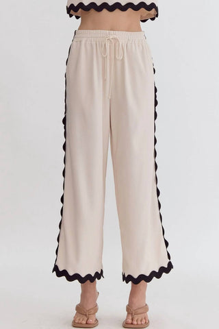 Entro - Ric Rac Top and Pants Set