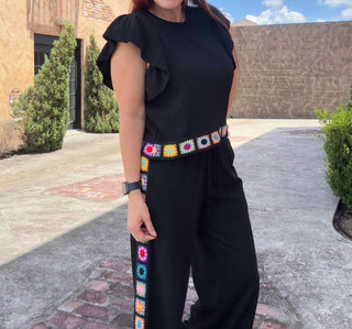 Entro - Retro Squares Pants