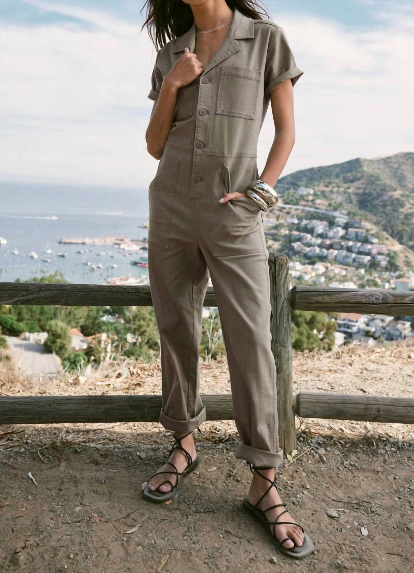 Z Supply - Stevie Stretch Twill Jumpsuit