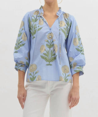 Entro - Caroline Botanical Top