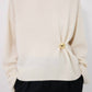 Loulou De Saison - Bill Metal Ornament Cashmere Sweater