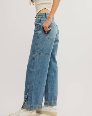 Free People - Benji Relaxed Wide Leg