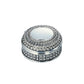 Creative Gifts International - Round Antique-Style Box with Beaded Detail