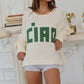 Bucketlist - 'ciao' Raw Edge Terry Tee
