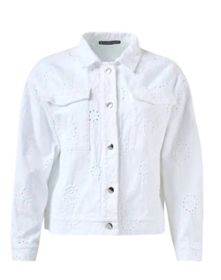 Elliott Lauren - Eyelet Denim Jacket