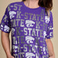 Stewart Simmons - The Sequin Repeat Tee Kansas State