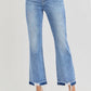 Risen - Alyssa High Rise Shadow Hem Straight Jeans