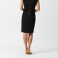Joseph Ribkoff - Cutout Sleeveless Sheath Midi Dress