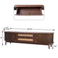 TV Stand for TVs Up to 75'' with Drawers and Sliding Doors