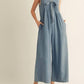 Jodifl - Sleeveless Pintuck Jumpsuit