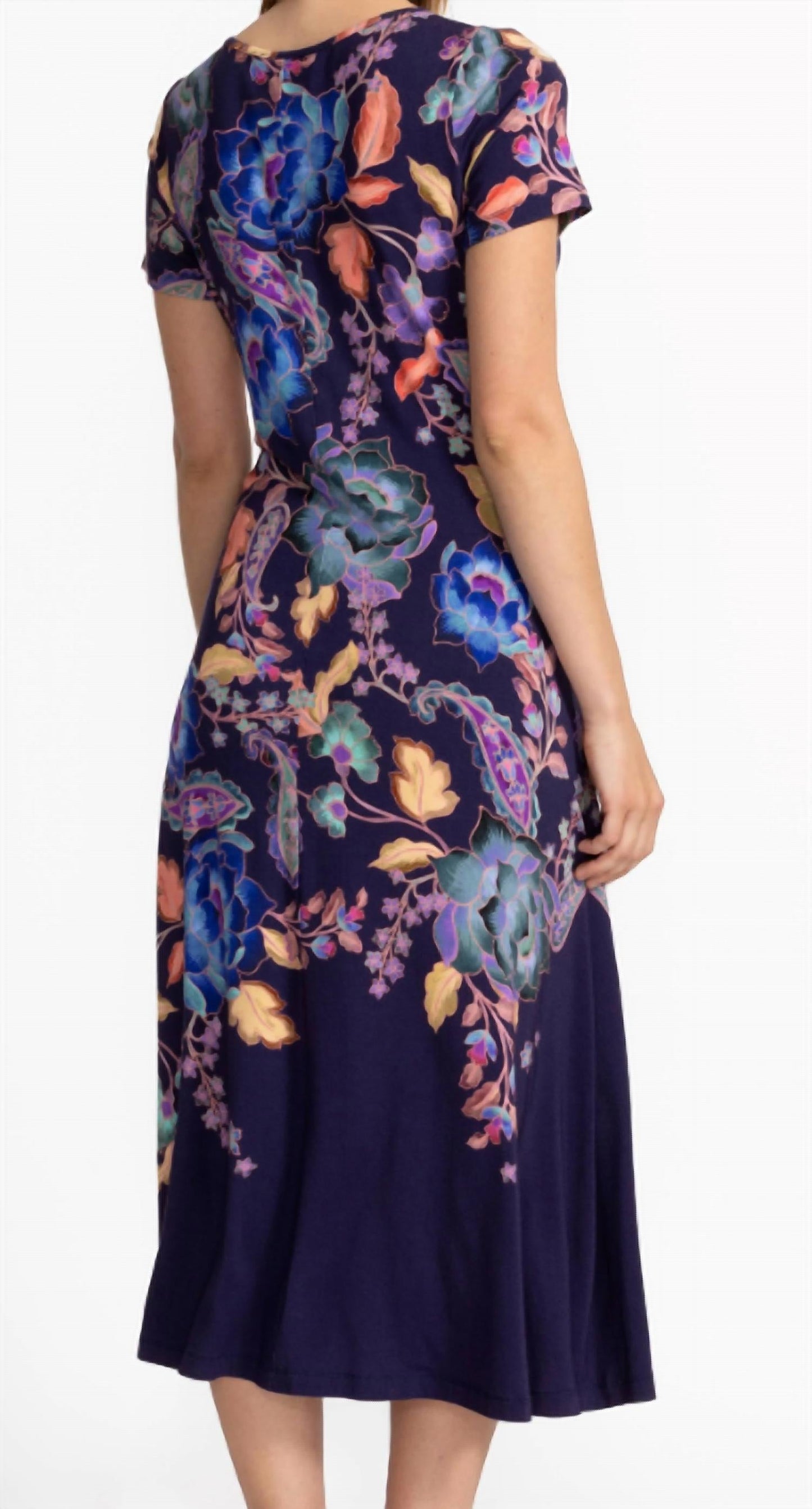 Johnny Was - Janie Favorite Boatneck Cap Sleeve Dress