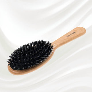 Koh-I-Noor Beauty Usa - Legno Alder Wood Pneumatic Hair Brush with Boar Bristles and Nylon Pins