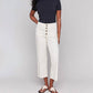 Charlie B - Women's Button Fly Straight Crop Leg Pant