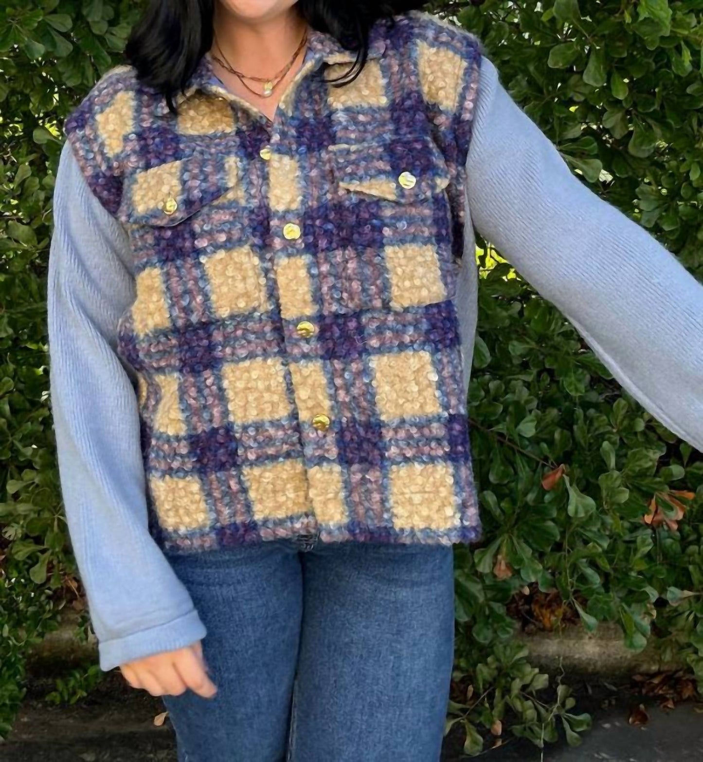 Anniewear - Mixed Media Jacket