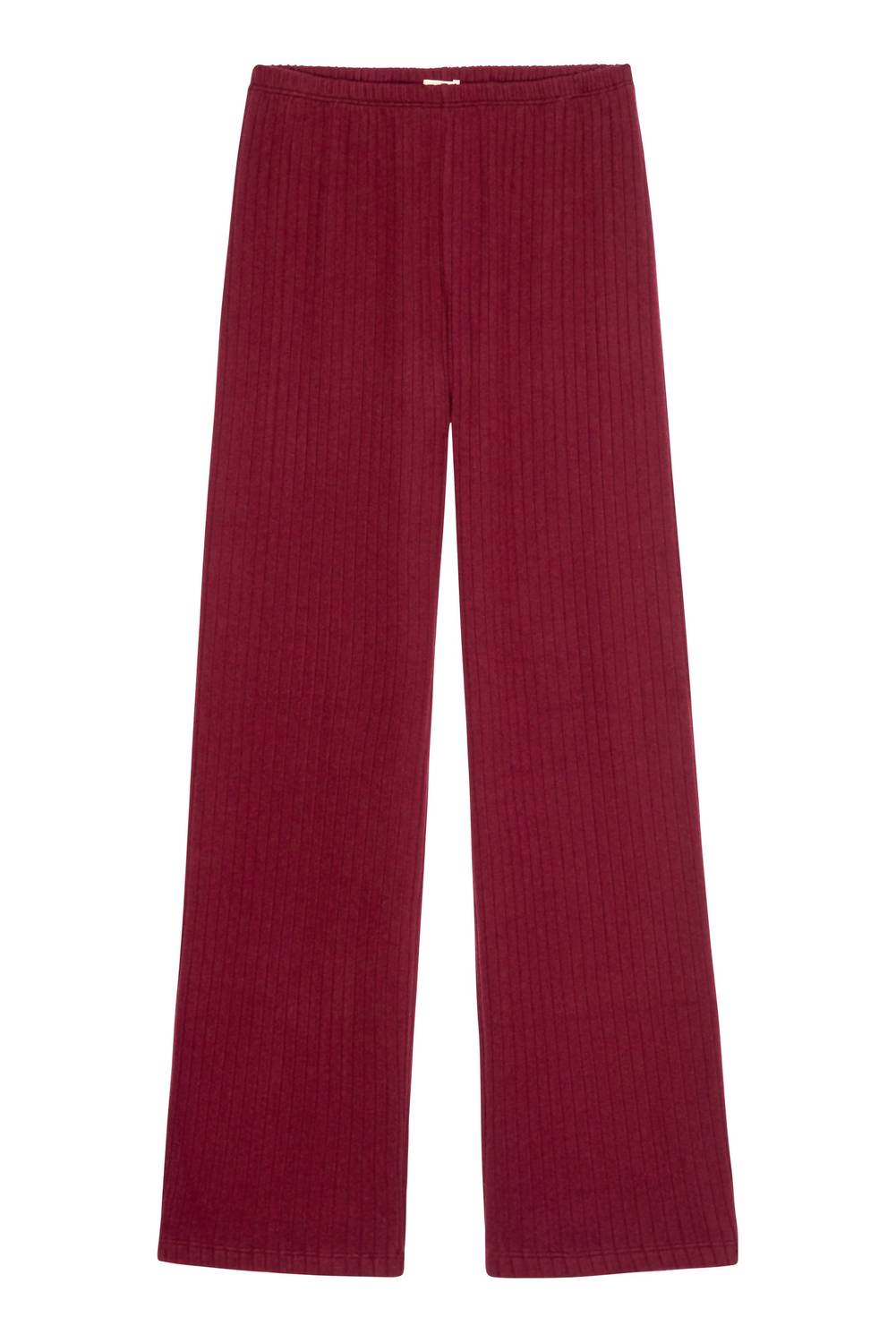 Donni. - Sweater Rib Simple Pant