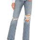 Agolde - Lana Mid Rise Vintage Straight Jean