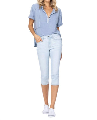 Judy Blue - Mid-Rise Capri