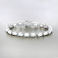 10.26 Carat Genuine Opal .925 Sterling Silver Bracelet