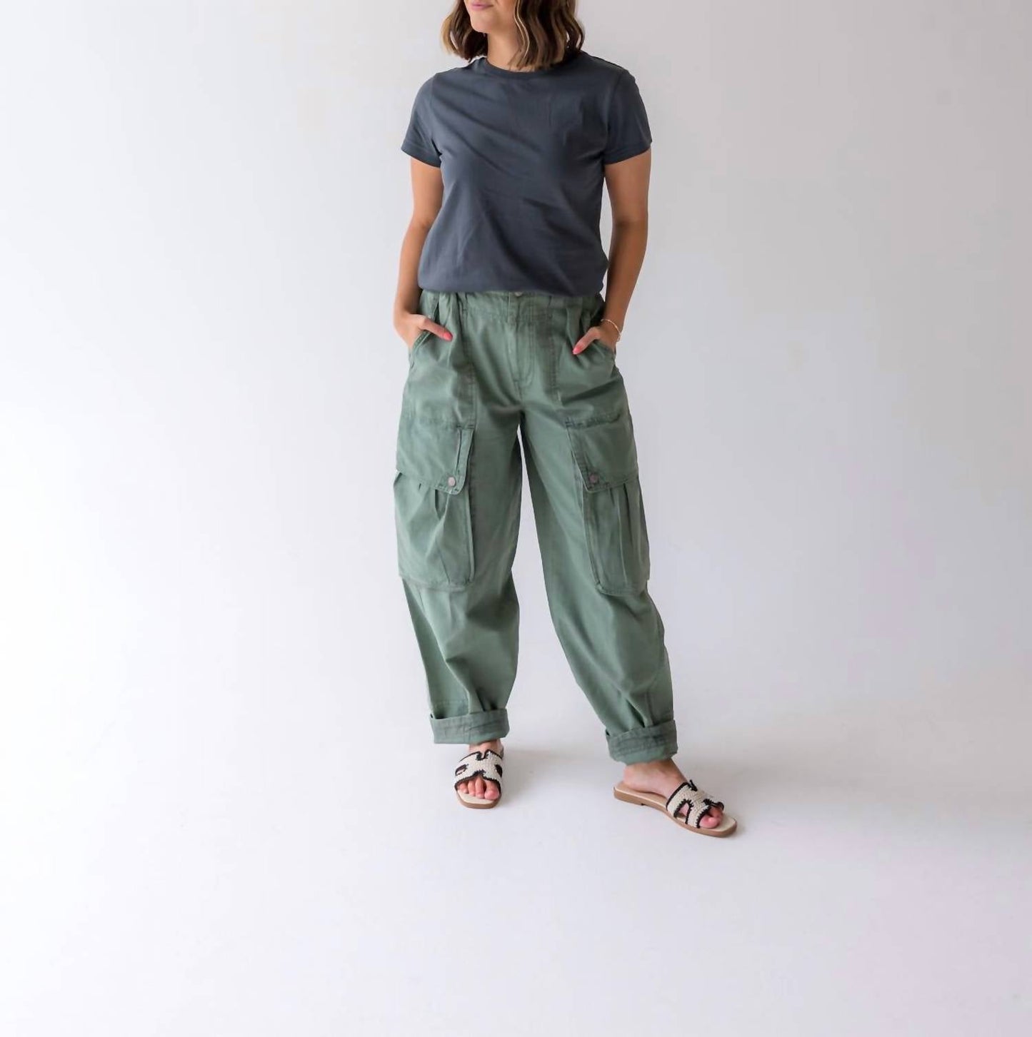Free People - Brentwood Slouch Pants