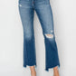 Risen - Mid-Rise Step Hem Ankle Jeans