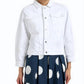 Elliott Lauren - Button Front Jacket With Eyelet