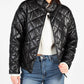 Z Supply - Chanel Puffer Faux Leather Jacket