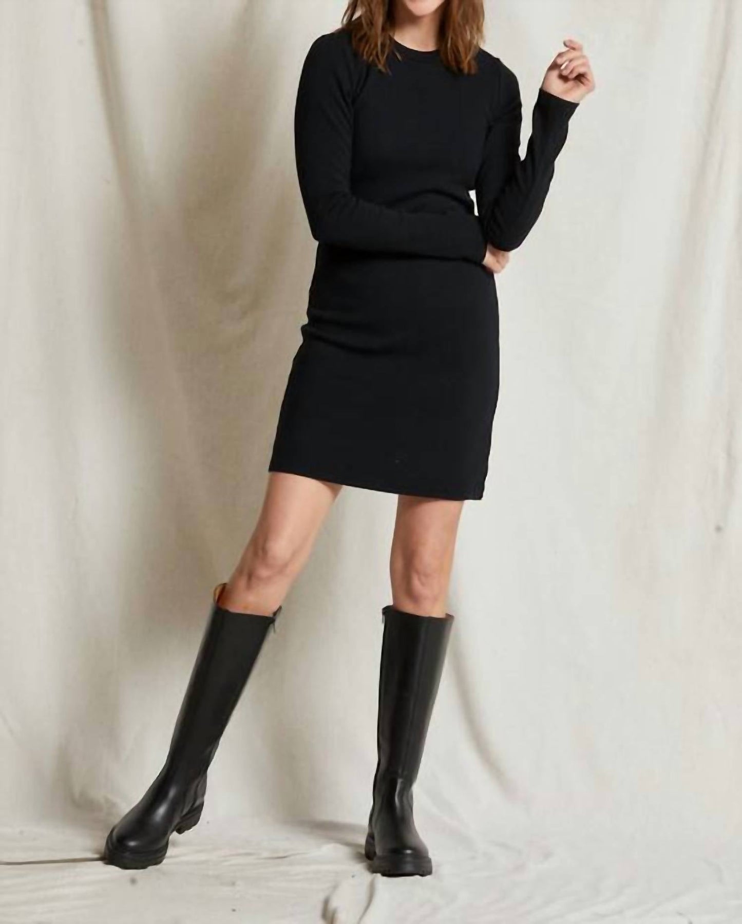 Perfectwhitetee - Victoria Luxe Rib Mini Dress