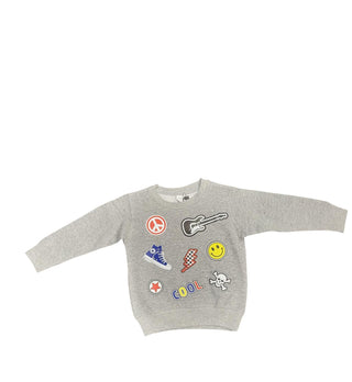 Rock Candy - Girl's Cool Patch Sweatshirt