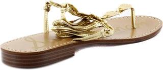 Sam Edelman - Women's Deirdre Strappy Medallion Thong Flat Fashion Sandals