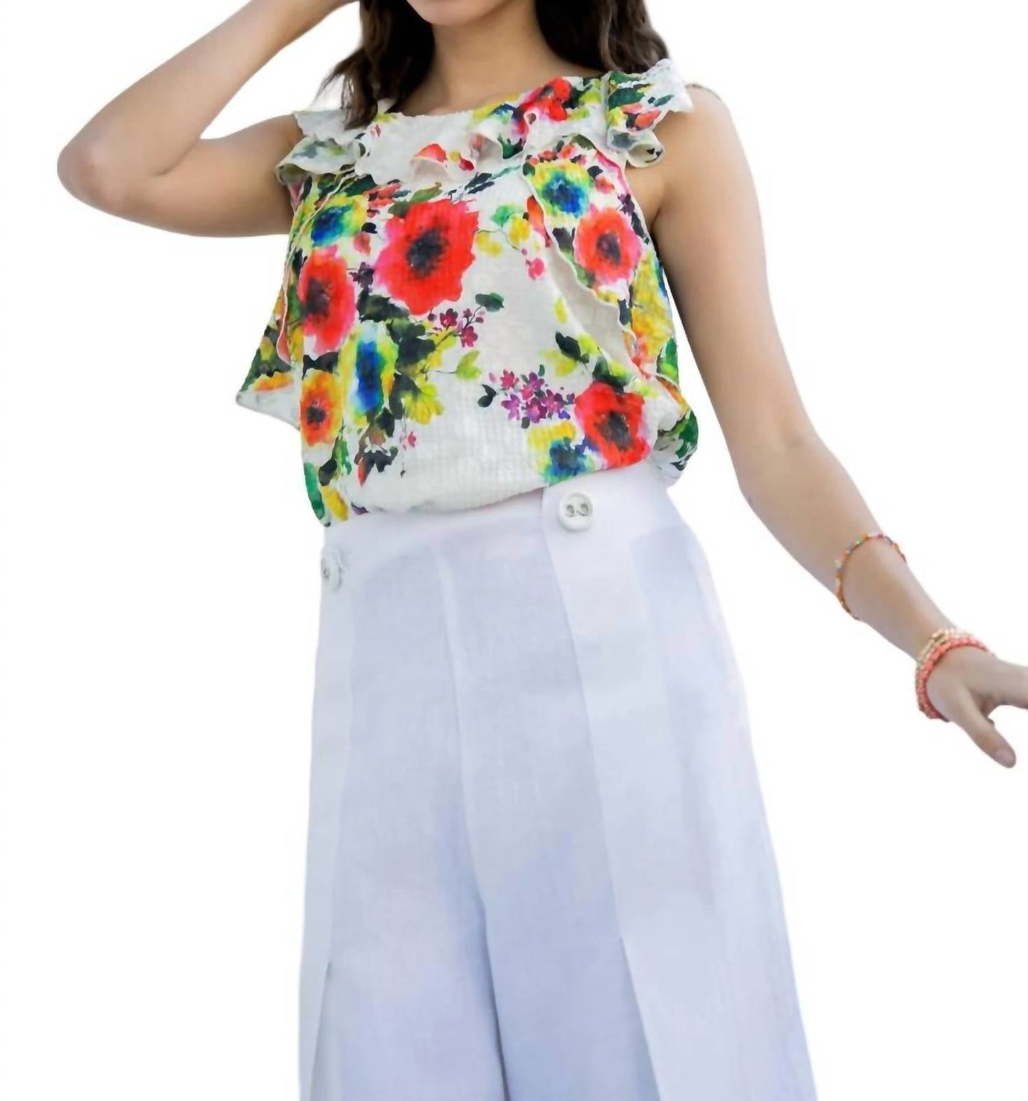 Eva Franco - Greta Ruffled Top